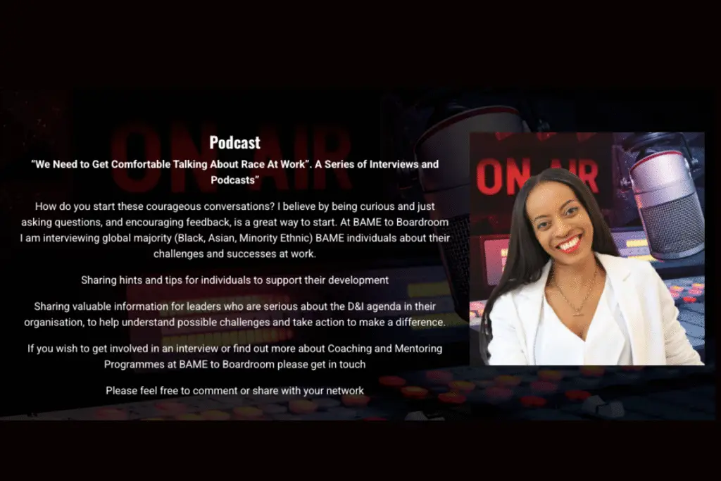 From BAME to Boardroom